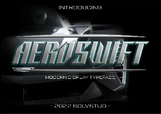 AEROSWIFT font