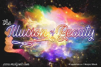 The Illusion of Beauty font