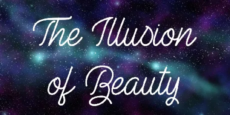 The Illusion of Beauty font