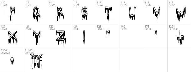 Solstice Of Suffering font