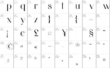 NCL Gastrub font