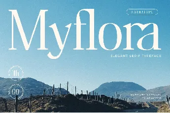 Myflora font