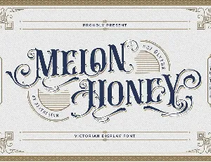 Melon Honey font