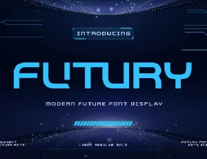 Futury font