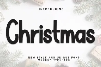 Christmas Display font