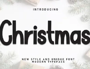 Christmas Display font