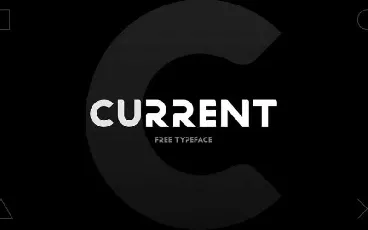 Current Free Typeface font