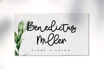 Melukis Senja - Personal Use font