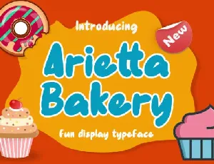 Arietta Bakery (Demo) font