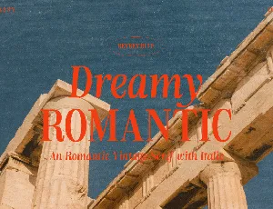 Dreamy Romantic font