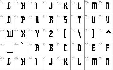 Zodillin font