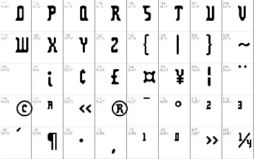 Zodillin font