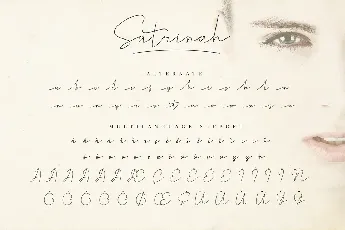 Satrinah Demo font