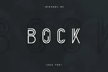 Bock font