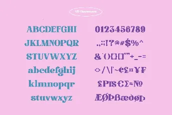 Agile Jewelry font