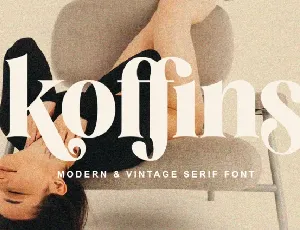 Koffins Typeface font