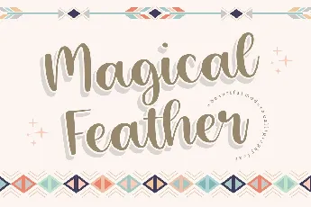 Magical Feather font