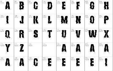 Hollows Free font