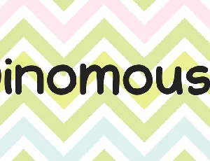 Dinomouse font