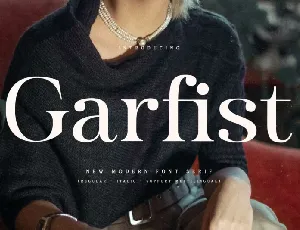 Garfist font