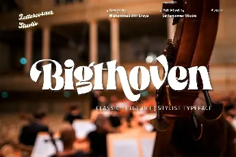 Bigthoven font