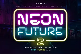 Neon Future 2 font