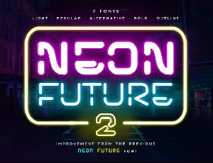 Neon Future 2 font