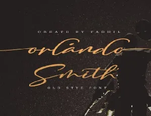 Orlando Smith Handwritten font