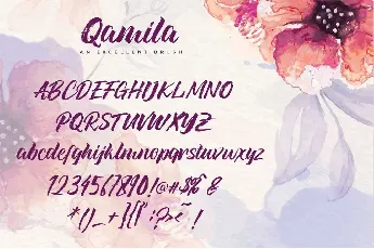 Qamila font