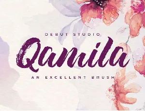 Qamila font