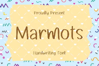 Marmots font