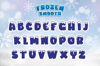 Frozen Smooth font