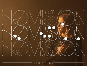 HOMISSION DEMO font