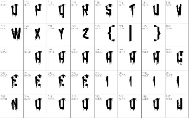 ACHERON font