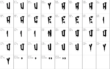 ACHERON font