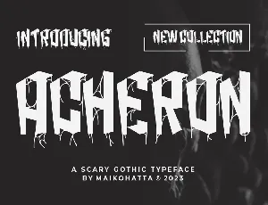 ACHERON font