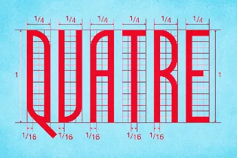 Quatre Quarts font