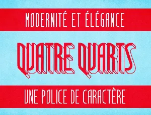 Quatre Quarts font