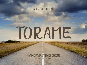 Torame font