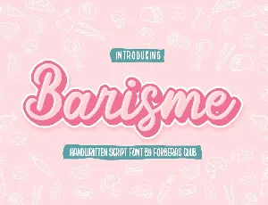 Barisme font