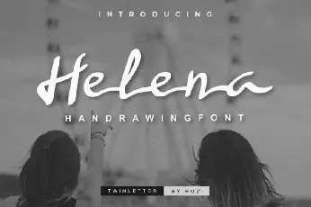 Helena Handwritten font