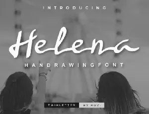 Helena Handwritten font