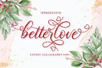 Betterlove font