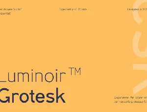 Luminoir Grotesk font