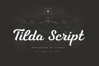 Tilda Script font