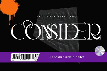 CONSIDER DEMO font