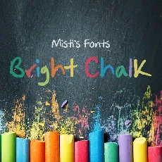 Bright Chalk font