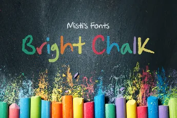 Bright Chalk font