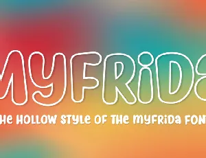 Myfrida font