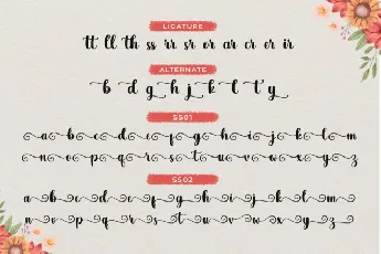 Mythaitea Script font